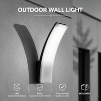 Applique murale LED cylindrique extérieure IP65 en PC, anti-rouille, étanche et durable, pour usage extérieur (approvisionnement en gros)