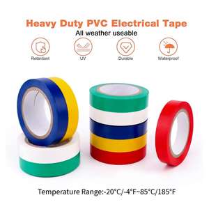 Ruban d'isolation électrique en <span class=keywords><strong>PVC</strong></span> imperméable, rouleau jumbo, haute tension, usage industriel - Product Image 5