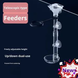 Anneau Flottant Anti-Déversement Réglable pour Nourriture de Poissons - Distributeur de Nourriture pour Aquarium en Plastique Réglable en Hauteur pour Poissons, Crevettes, Tortues - Product Image 5