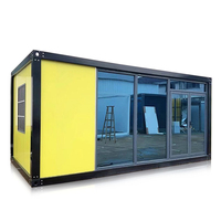 YONGZHU Maison conteneur en acier modulaire préfabriquée mobile de 20 pieds à 2 étages de haute qualité pour logement de travailleurs