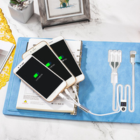 Geschäfts geschenke Neuestes Leder-Notizbuch mit Power bank Business Custom ized Logo Wireless Charger Notebook