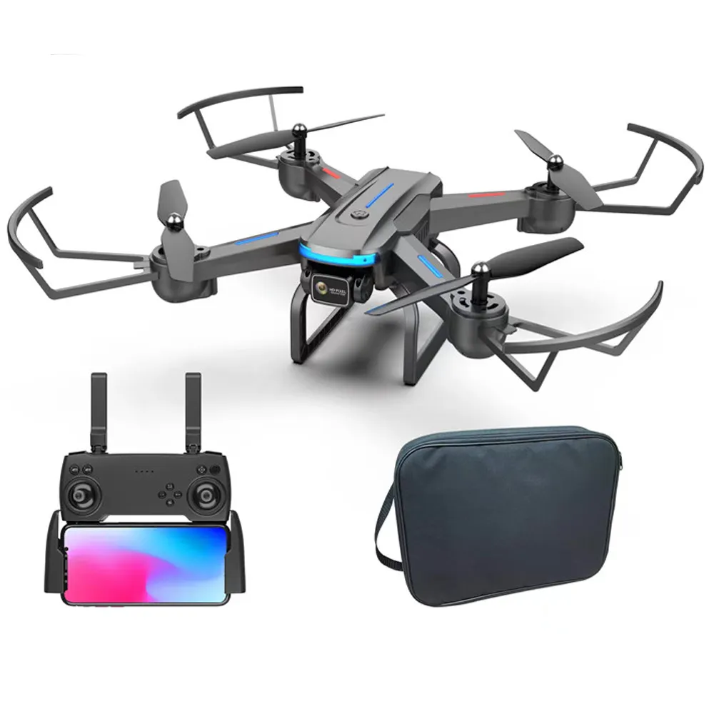 2023 Professional Drone 2.4G WIFI FPV Camera Drone Auto Hovering Optical Follow 120 degree adjustable camera by transmitter