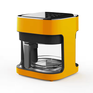 Friteuse à air sans huile multifonctionnelle avec écran tactile numérique et réglage intelligent de la température 4L Visual Glass - Product Image 4