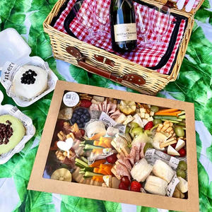 Scatola da Picnic in Carta Kraft Ondulata per Tiramisù, Sandwich, Dessert e Torte - Novità - Product Image 2