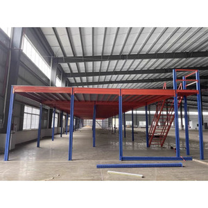 Nhiệm vụ nặng nề tùy chỉnh tầng lửng Hệ thống kệ thép nền tảng kho lưu trữ kệ đơn vị gác mái giá - Product Image 5