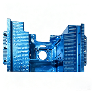 Base de montage pour machine laser, pièces de précision usinées, coque en alliage d'aluminium grande taille avec cavité de dissipation thermique, personnalisable OEM - Product Image 1
