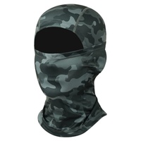 Masque facial tactique personnalisé en soie glacée camouflage pour l'été, protection solaire, cyclisme, activités de plein air, voyages et sports