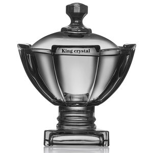 Shenniu — grand bol de scène en verre, grand bol de fruits en cristal couleur fumée <span class=keywords><strong>pour</strong></span> décoration de maison - Product Image 6