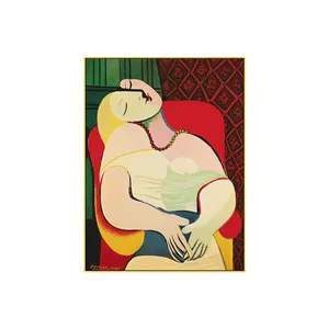 Picasso famosa figura astratta pittura decorativa