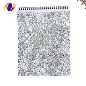 Stampa su ordinazione del libro <span class=keywords><strong>da</strong></span> colorare adulto del disegno dei bambini comici educativi precoci a spirale di stampa - Product Image 5