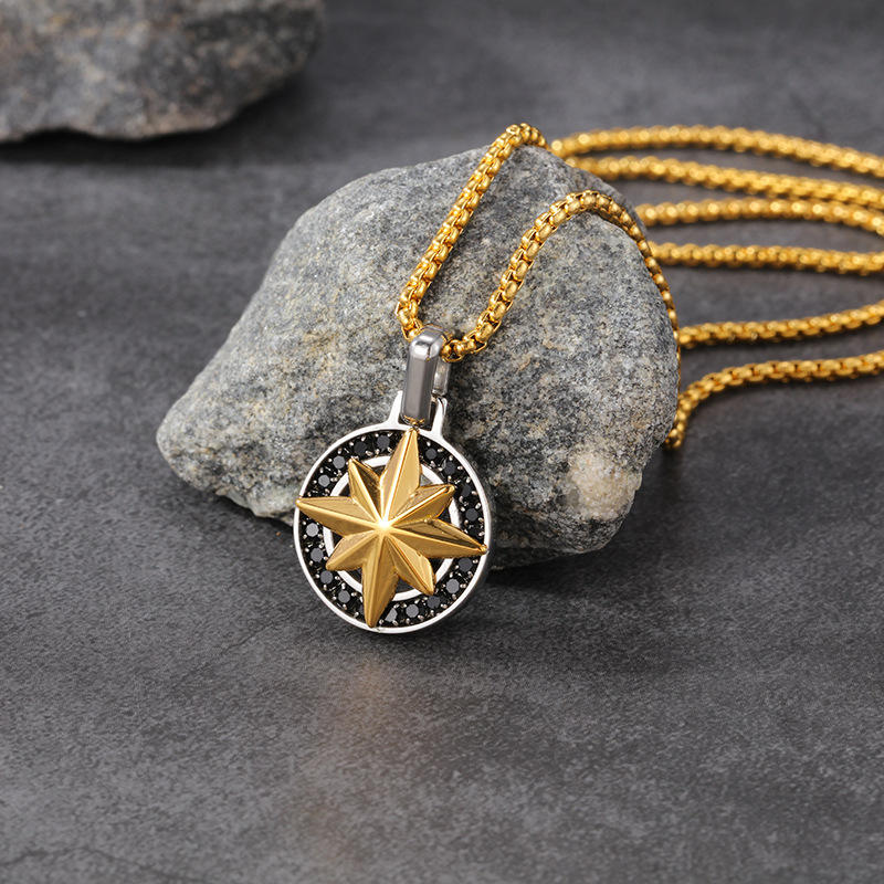 จี้เดี่ยวสีทองไม่มีโซ่