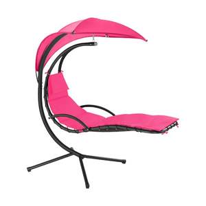 <span class=keywords><strong>Fauteuil</strong></span> <span class=keywords><strong>Suspendu</strong></span> d'Extérieur sur Pied pour Patio, Balancelle de Jardin et Mobilier de Détente - Product Image 4