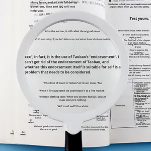 Lupa de Mano Portátil para Personas Mayores para Leer Periódicos Modelo TH-603 - Product Image 3
