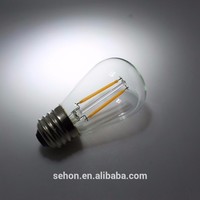 Éclairage de restaurant S14 Dimmable E26 E27 Ampoule à filament LED 1 watt