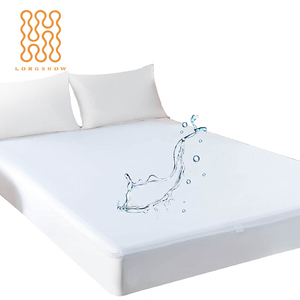 Wholesale microfiber matress protector waterproof Waterproof Hypoallergenic mattress cover