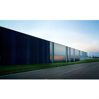 Structure industrielle certifiée AISC à ossature en acier préfabriquée modulaire en métal usine préfabriquée entrepôt bâtiment en acier