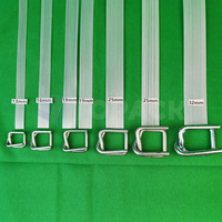 Correas de Amarre de Poliéster Compuesto de 25 mm con Logotipo Personalizado, para Fijación de Carga en Acero, Madera, Maquinaria y Embalaje de Palés
