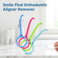 Smile Find Chewies Orthodontiques Personnalisables et Colorés en Plastique pour Retenir et Retirer les Gouttières Invisibles