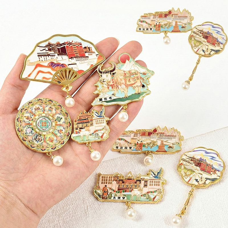 Magnete da frigorifero in metallo-05