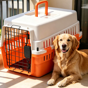 Transportín portátil para <span class=keywords><strong>mascotas</strong></span>, aprobado por aerolíneas, con espacio de ventilación, disponible en 5 colores, para gatitos, cachorros, <span class=keywords><strong>transporte</strong></span> al aire libre. - Product Image 1