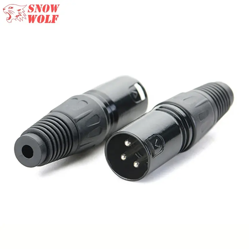 Đầu Nối Nam Và Nữ 3pin XLR Đầu Nối Cáp XLR Cho Micrô