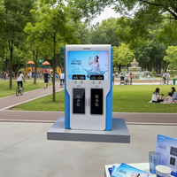 Distributeur d'eau automatique 24h/24 avec osmose inverse, fonction SDK, prise en charge 4G IoT, insertion de pièces et lecture de cartes