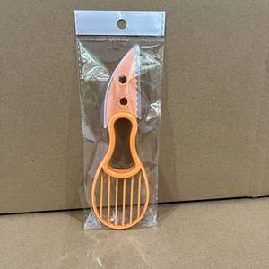 New 3-in-1 Avocado Cutter Tool with Peeler and <b>Scoop</b> Slicer Kitchenware for Easy <b>Food</b> Preparation - Product Image 6