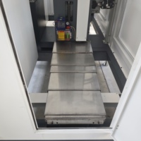 Machine de fraisage CNC 5 axes robuste OUWO pour profilés de portes et fenêtres en aluminium, traitement de montants OUWO, table 510x260mm