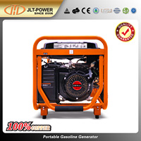 Zuverlässige 110V/220V/380V 4-Takt-Qualität 1KW/2KW/3KW/5KW/6KW Rückstoß 24V luftgekühlter 50Hz AC Benzin/LPG-Generator