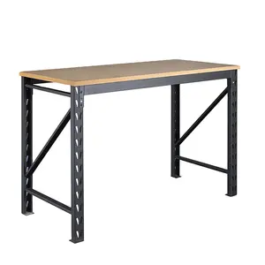 Établi Table de travail de Garage sans tiroir de rangement facile à assembler établi Établi Table de travail de Garage