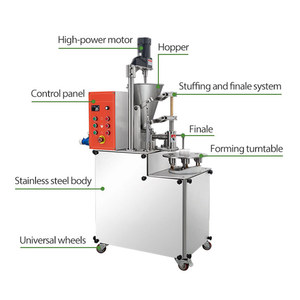 Máquina Industrial Vertical Semiautomática para Hacer Shao-Mai, Shu Mai, Shumai, Shao Mai, Shaomai, Siomai, en Venta - Product Image 3