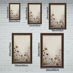 Cuadro de 24x36 pulgadas con diseño de cabaña junto al <span class=keywords><strong>lago</strong></span>, en marco dorado con acabado de madera, para habitación de invitados - Product Image 2