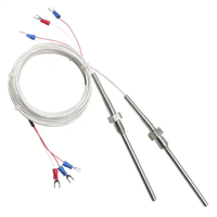 Sensor PT100 RTD de alta precisión Sensor de termistor de platino resistente a altas temperaturas Termopar