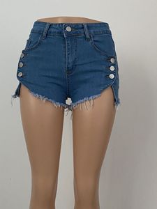Venta al por mayor de las mujeres pantalones vaqueros de talla grande corto Mujer Jeans Sexy Stretch Denim Shorts Mujeres Blue <span class=keywords><strong>Jean</strong></span> Shorts para las mujeres - Product Image 5