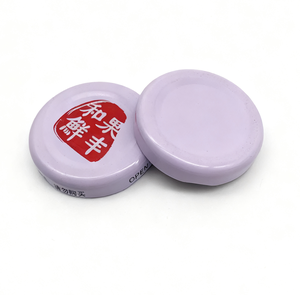 Wholesale Custom Leak-Proof Child-Proof Eco-Friendly Metal Tinplate Twist Cap Custom Logo Food Grade Screw Glass Wine Bottles