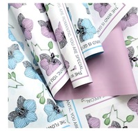 Waterdichte Dendrobium Orchidee Print Inpakpapier Valentijnsboeket DIY Bloemist Bloemarrangement Materialen
