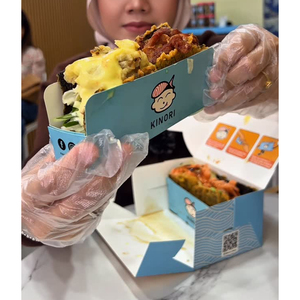 Caja de Papel para Sushi y Tacos, Diseño Personalizado, Moderna, Ecológica, Desechable, para Llevar, Bandeja para Comida para Llevar - Product Image 2