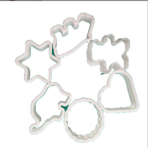 หกแม้กระทั่งแม่พิมพ์คุกกี้เค้กจุดอุปกรณ์<span class=keywords><strong>อบ</strong></span>หกชิ้น pp หลายรูปร่างลูก<span class=keywords><strong>ข้าว</strong></span><span class=keywords><strong>สั</strong></span>บปะรดแม่พิมพ์กรอบขายส่ง - Product Image 4