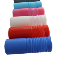 Conduits d'air conditionné flexibles en acier inoxydable de style industriel personnalisés, pièces de systèmes CVC pour usage hospitalier LKESS