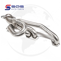 SQS High-Quality Exhaust Tail Pipe Downpipe Kit for Manifold Stainless Steel Header Dodg-e Ram/ Durango/ Dakota 5.2l/ 5.9l V8