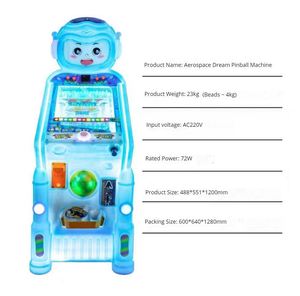 Máquina de Pinball Infantil en Oferta, Máquina de Juego con Monedas, Diseño Espacial, Varilla de Vidrio - Product Image 3