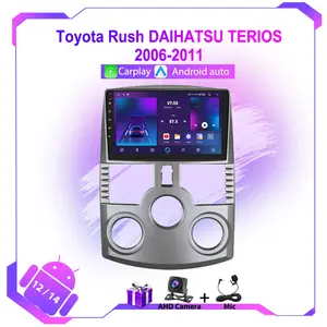 Radio de coche Carplay para Toyota Rush DAIHATSU TERIOS 2006-2011 reproductor de vídeo Multimedia navegación GPS Wifi Android Auto pantalla IPS - Product Image 2
