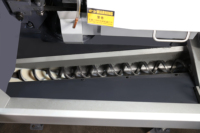 Scie à ruban horizontale CNC à double colonne 330B la plus vendue, haute précision, 4kW, 380V, automatique