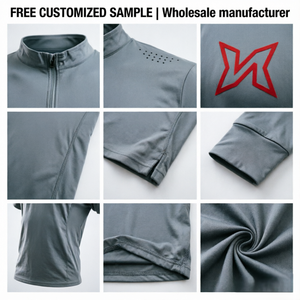 Camiseta de Compresión de Manga Larga Personalizada para Hombre - Camiseta Deportiva Resistente para Gimnasio, Correr, Deportes al Aire Libre, Suministro Directo de Fábrica - Product Image 2