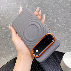 เคสโทรศัพท์หนัง PU ลายริ้วแบบด้านสุดหรู พร้อมแม่เหล็ก สำหรับ Google Pixel 11 9 10 Pro XL รองรับการชาร์จไร้สาย ป้องกันด้านหลัง - Product Image 3