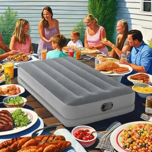 <span class=keywords><strong>Intex</strong></span> 64157 Twin Air Colchoneta <span class=keywords><strong>inflable</strong></span> de PVC para acampar <span class=keywords><strong>con</strong></span> USB <span class=keywords><strong>incorporado</strong></span> o bomba manual para senderismo y aventuras al aire libre - Product Image 3