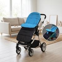Couverture de poussette d'hiver de qualité garantie, portable et multifonctionnelle pour bébé