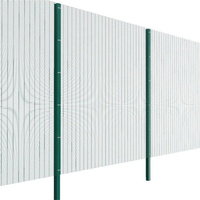 Panneau de clôture de sécurité 358 de haute qualité 4x76.2x12.7mm V-Mesh anti-escalade pour prison