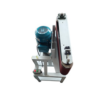 Ponceuse verticale simple pour le travail du bois et du métal, machine à débavurer et à polir, 0,5 kW, 75 kg