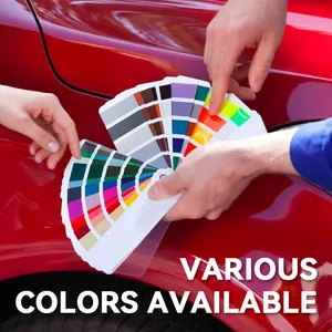 Distributeurs métalliques de peinture de voiture de couleur de revêtements en vrac de pulvérisation faciles de voiture